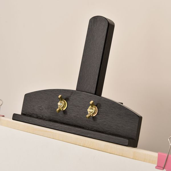 Cavalletto pittura, 135 cm cavalletto treppiede per dipingere su tela, cavalletto in legno di pino regolabile - 
