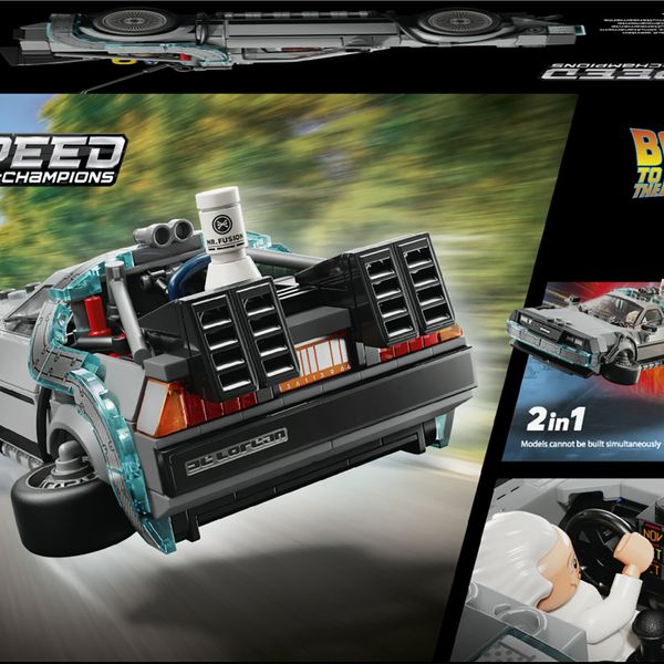 Lego speed champions 77256 – macchina del tempo ritorno al futuro - LEGO SPEED CHAMPIONS