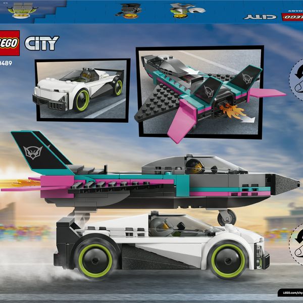 Lego city 60489 – jet vs auto sportiva - LEGO CITY