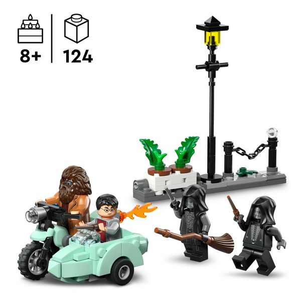 Lego harry potter 76459 – fuga privet drive hagrid - LEGO