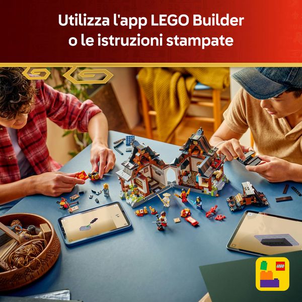 Lego ninjago 71858 – four weapons blacksmith 15° anniversario - LEGO NINJAGO