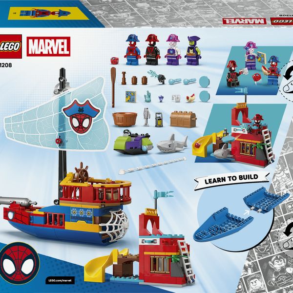 Lego ǀ marvel 11208 nave pirata del team spidey - LEGO SUPER HEROES