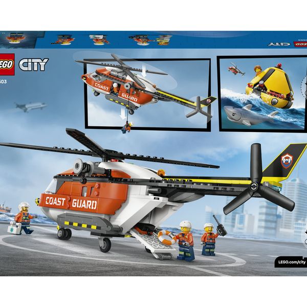 Lego city 60503 – elicottero della guardia costiera - LEGO CITY