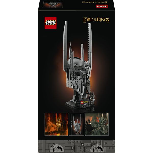 Lego icons 11373 il signore degli anelli: elmo di sauron - LEGO ICONS