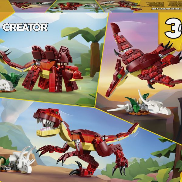 Lego creator 31379 – 3in1 feroce dinosauro - LEGO CREATOR