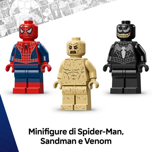 Lego marvel 76334 – battaglia epica spider-man vs sandman - LEGO SUPER HEROES