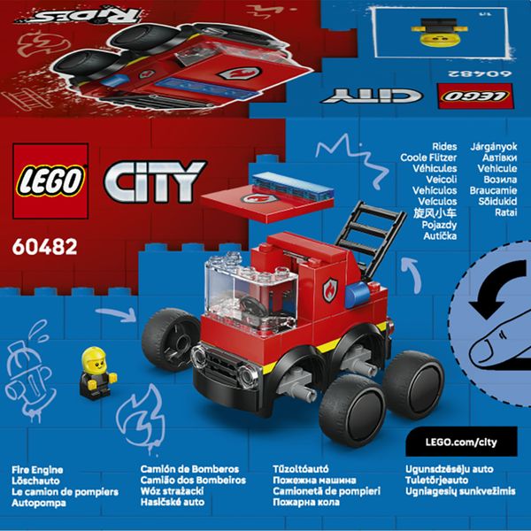 Lego city 60482 veicoli – autopompa - LEGO CITY