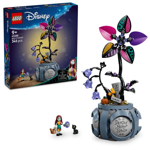 Lego - disney the nightmare before christmas 43288 vaso di fiori di sally - Lego