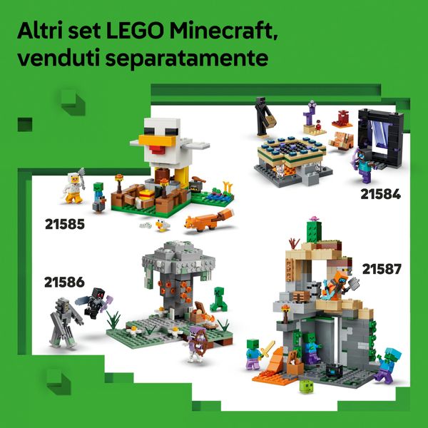 Lego minecraft 21583 – avventura di steve nella taiga - LEGO