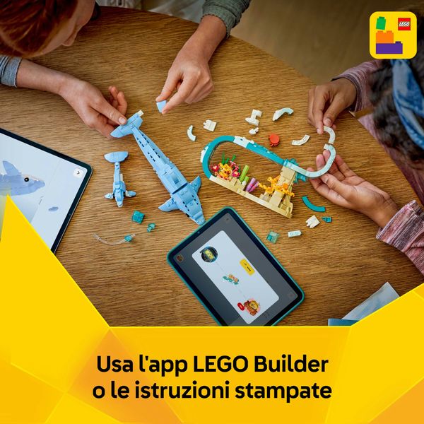 Lego creator 31385 3in1 animali marini: meravigliosi delfini giocattolo - LEGO CREATOR