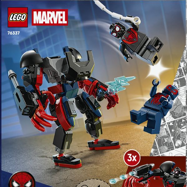 Lego marvel 76337 – miles morales vs spider-man 2099 - LEGO SUPER HEROES