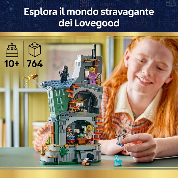 Lego harry potter 76467 – casa di luna lovegood - LEGO