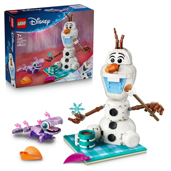 Lego disney frozen 43287 – picnic olaf bruni - Lego