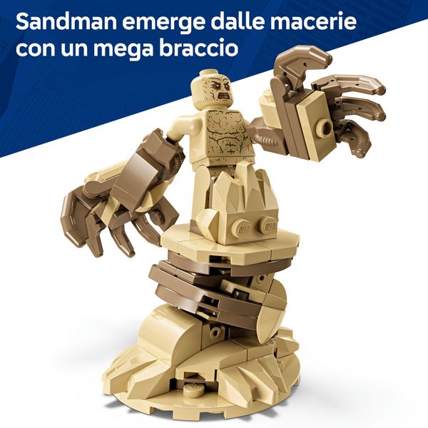 Lego marvel 76334 – battaglia epica spider-man vs sandman - LEGO SUPER HEROES
