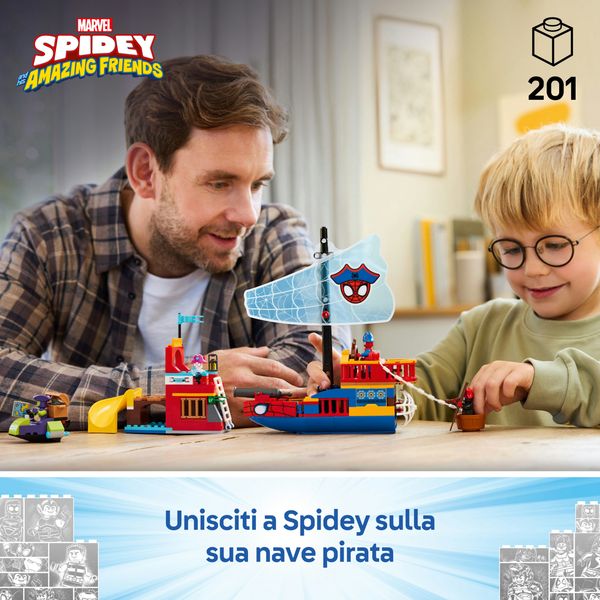 Lego ǀ marvel 11208 nave pirata del team spidey - LEGO SUPER HEROES