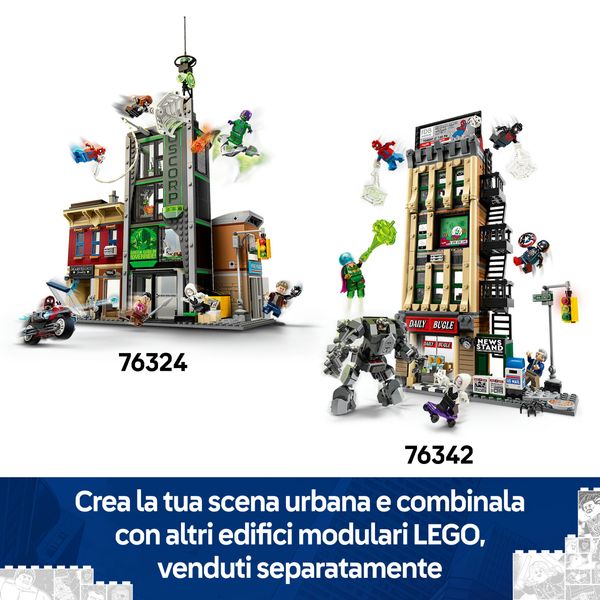 Lego marvel 76342 – spider-man vs mysterio daily bugle - LEGO SUPER HEROES