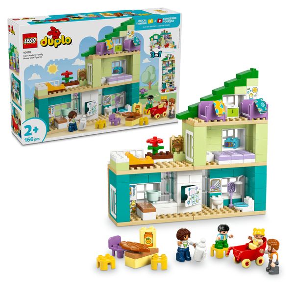 Lego duplo 10470 – casa familiare moderna 3in1 - LEGO DUPLO