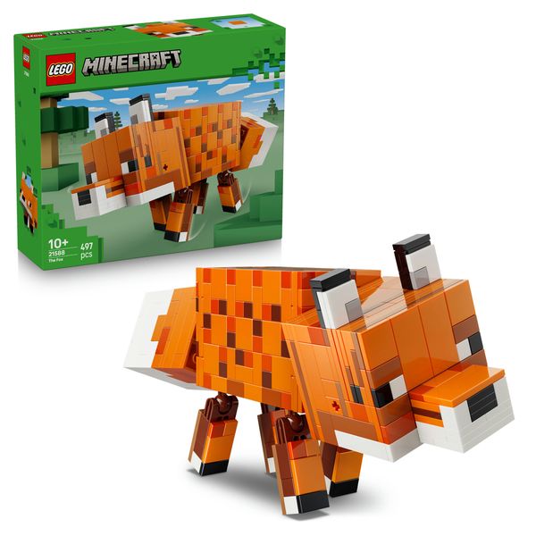 Lego minecraft 21588 la volpe giocattolo - Lego