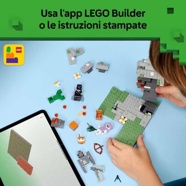 Lego minecraft 21586 – giardino pallido bioma in miniatura - LEGO
