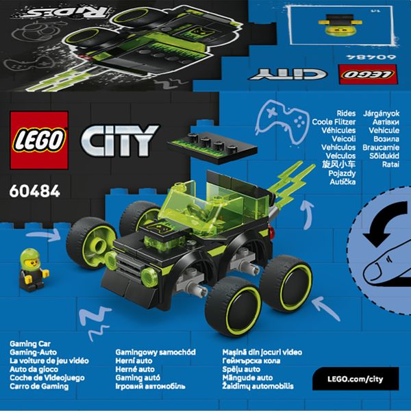 Lego city 60484 – auto da corsa - LEGO CITY