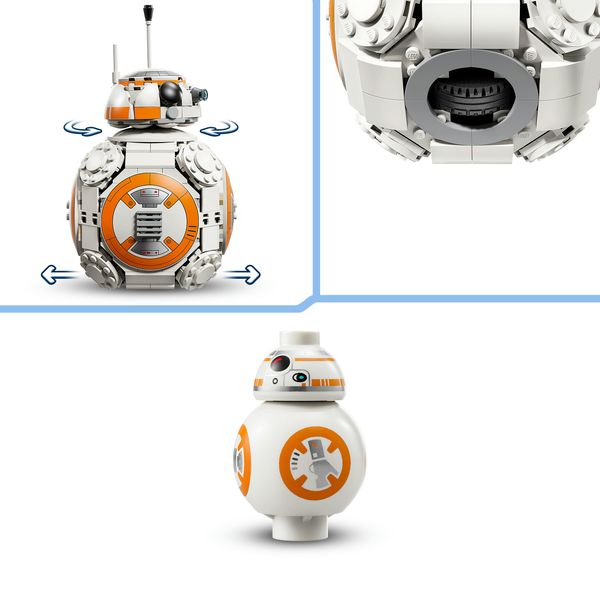 Lego star wars 75452 – droide astromeccanico bb-8 - LEGO