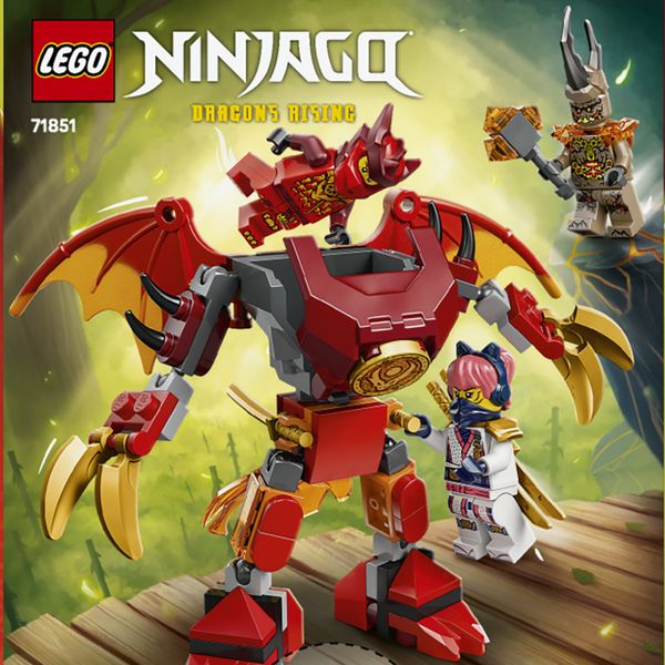Lego ninjago 71851 – battle pack mech drago di kai - LEGO NINJAGO
