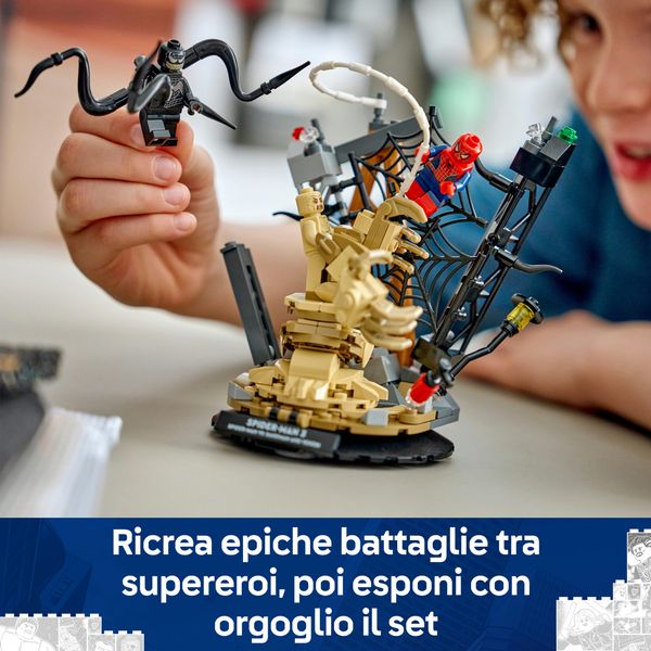 Lego marvel 76334 – battaglia epica spider-man vs sandman - LEGO SUPER HEROES