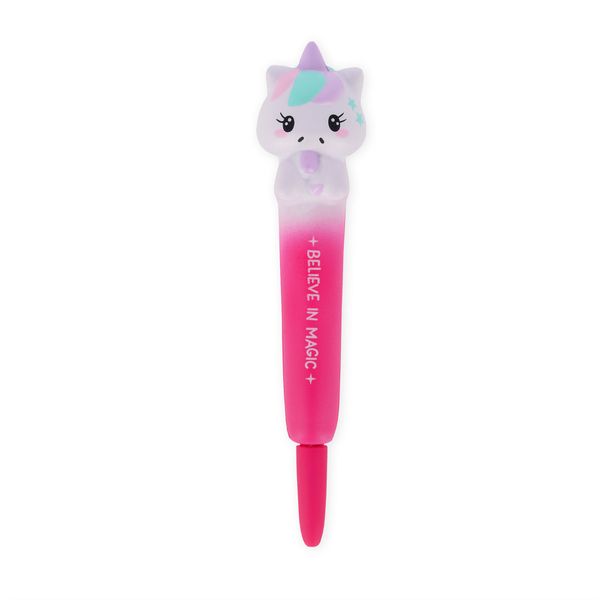 Penna gel antistress - squeezies - unicorn - extraordinary stationery - LEGAMI