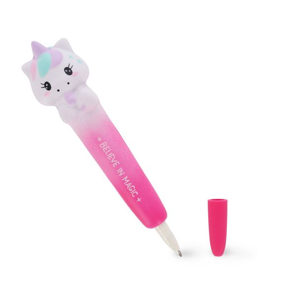 Penna gel antistress - squeezies - unicorn - extraordinary stationery - LEGAMI