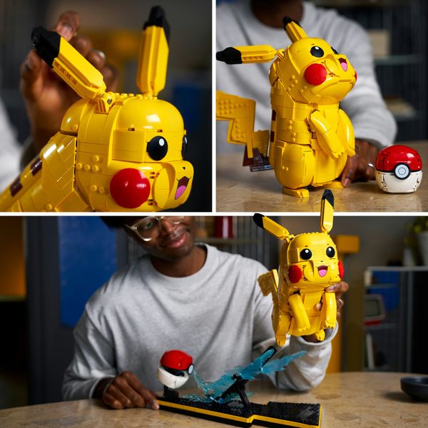 Lego pokémon 72152 pikachu e poké ball - POKEMON, LEGO