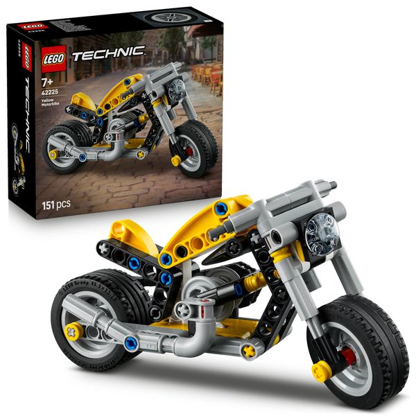 Lego technic 42225 moto gialla giocattolo - LEGO TECHNIC