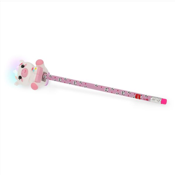 Temperino luminoso con contenitore - sharpening is magic - unicorn - extraordinary stationery - LEGAMI