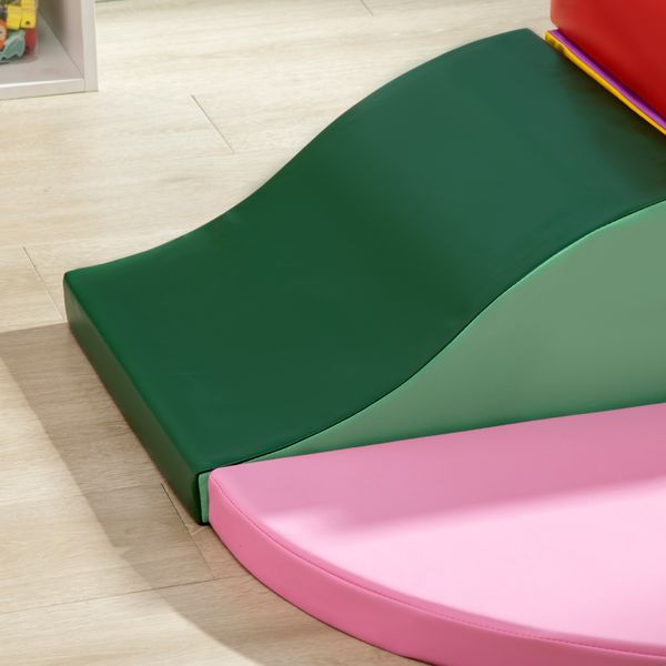 Set costruzioni morbide per bambini 1-3 anni da 6 pezzi in pu ed epe multicolore - 