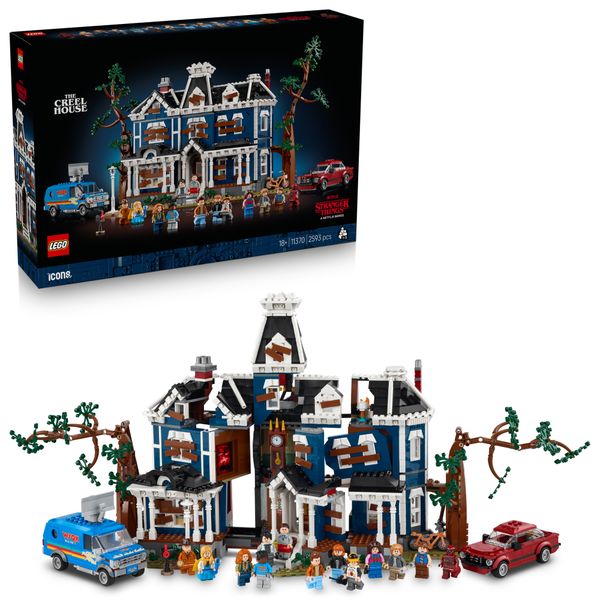 Lego icons 11370 stranger things: la casa dei creel - LEGO ICONS, Stranger Things