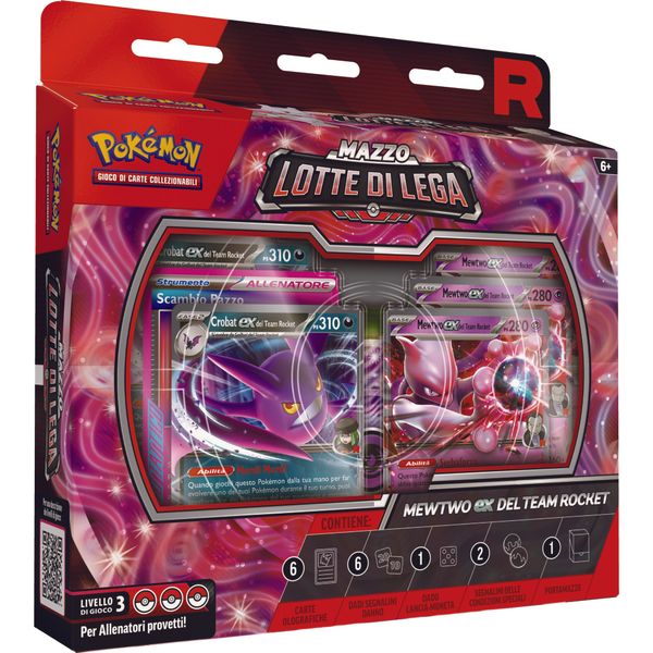 Pokémon mazzo lotte di lega mewtwo-ex del team rocket - POKEMON