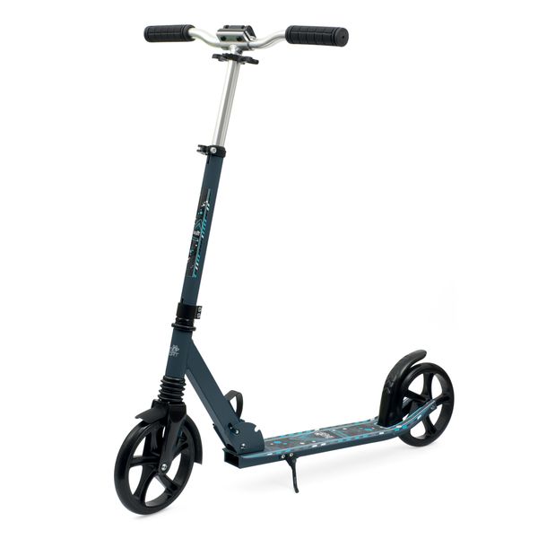Scooter bambini ruote 200mm pieghevole manubrio regolabile freno posteriore - 100kg portata, dimensioni 90x12x90cm - SUN&SPORT