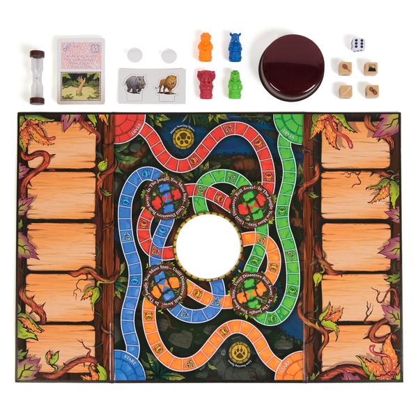 Jumanji 30th anniversary edition gioco da tavolo - avventura giungla 2-4 giocatori da 6 anni - JUMANJI