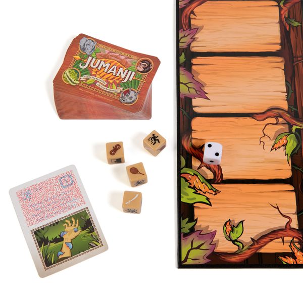 Jumanji 30th anniversary edition gioco da tavolo - avventura giungla 2-4 giocatori da 6 anni - JUMANJI
