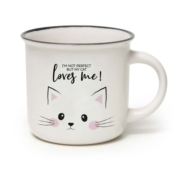Tazza in porcellana - cup-puccino - kitty - home sweet home - LEGAMI