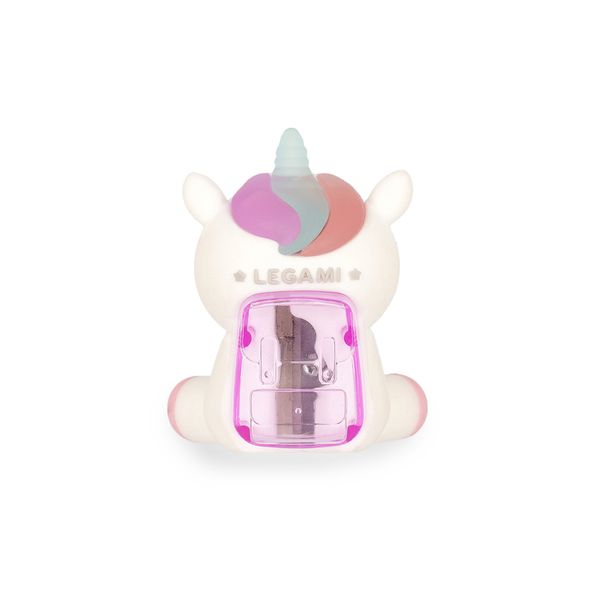 Temperino luminoso con contenitore - sharpening is magic - unicorn - extraordinary stationery - LEGAMI