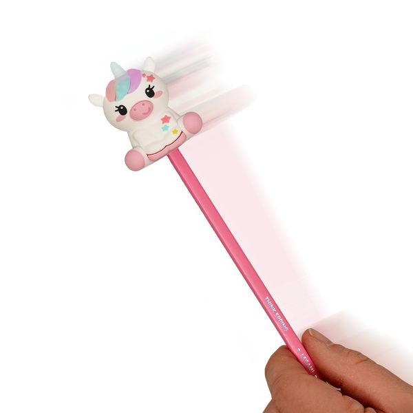 Temperino luminoso con contenitore - sharpening is magic - unicorn - extraordinary stationery - LEGAMI