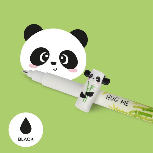 Erasable gel pen - panda- extraordinary stationery - LEGAMI