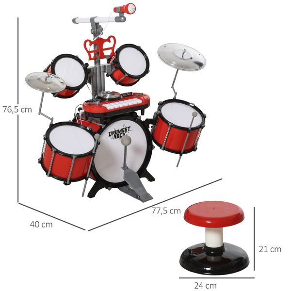 Monopattino elettrico per bambini pieghevole da 120w, velocità max 12km/h e portata 50kg, 74x36x69-91 cm, nero - 
