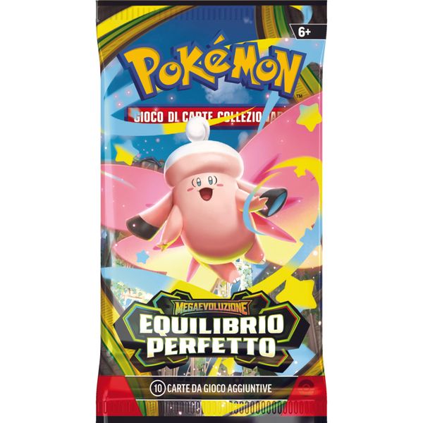 Pokémon megaevoluzione - equilibrio perfetto busta 10 carte - POKEMON