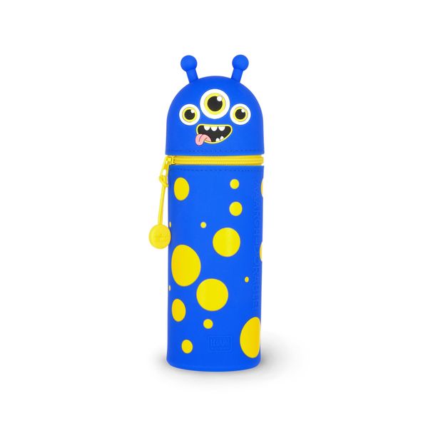 Kawaii - 2-in-1 silicone pencil case - monster- extraordinary stationery - LEGAMI