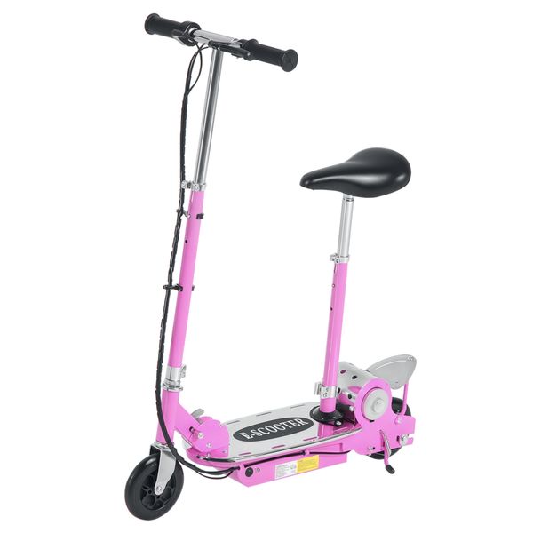 Monopattino elettrico bambino monopattino con sedile rosa - 