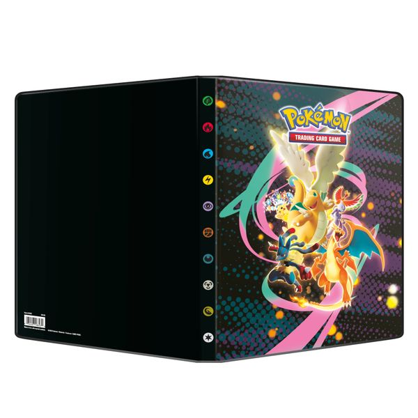 Pokémon album 14 pagine 9 tasche dell'espansione megaevoluzione - ascesa eroica - POKEMON