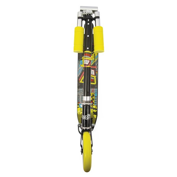 Monopattino con ruote pu 15 cm, telaio in metallo, manubrio regolabile, pieghevole e leggero – massimo 100 kg - SUN&SPORT
