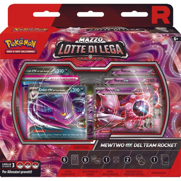 Pokémon mazzo lotte di lega mewtwo-ex del team rocket - POKEMON