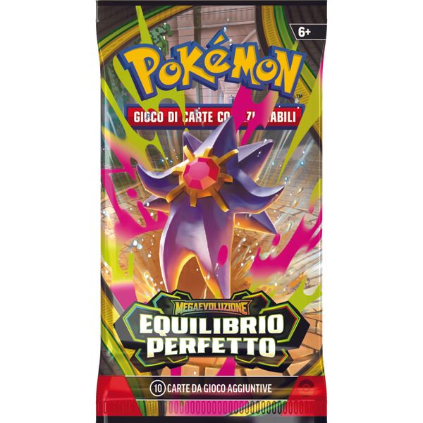 Pokémon megaevoluzione - equilibrio perfetto busta 10 carte - POKEMON